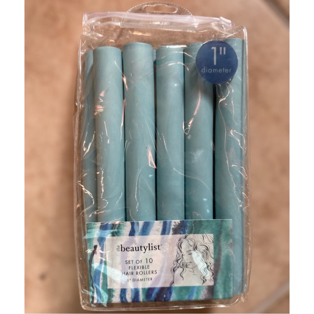 The Beautylist | Set of 10 1” Flexible Hair Rollers NWT